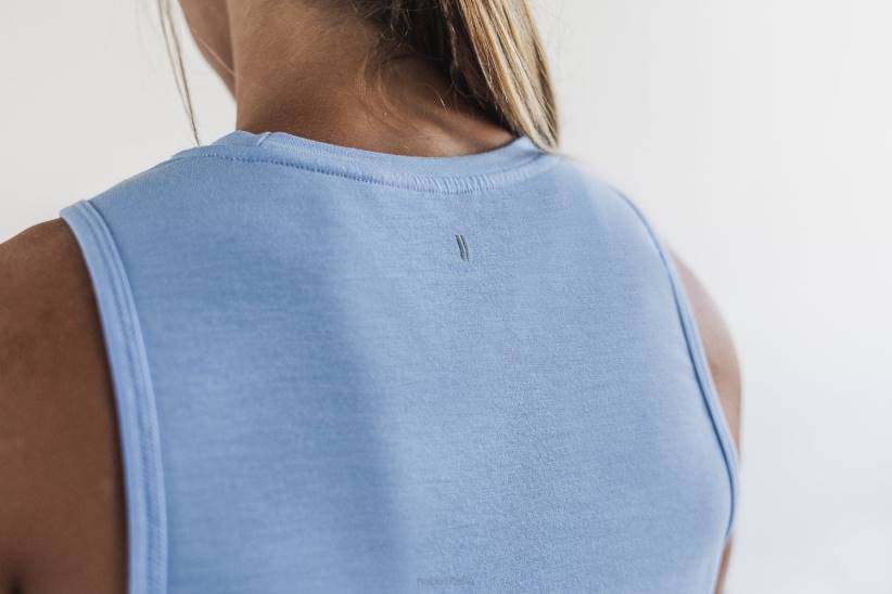 NOBULL 80NJ2337canotta muscolare da donna (colori vivaci) blu