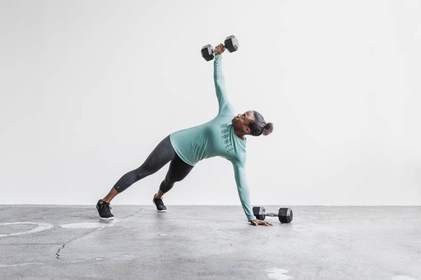 NOBULL 80NJ2370maglietta a maniche lunghe da donna