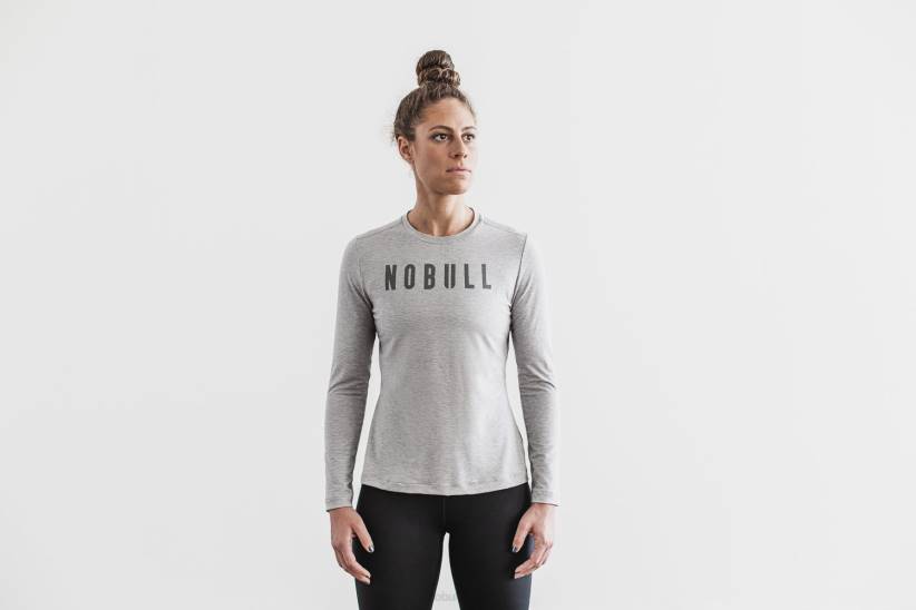 NOBULL 80NJ2376maglietta a maniche lunghe da donna