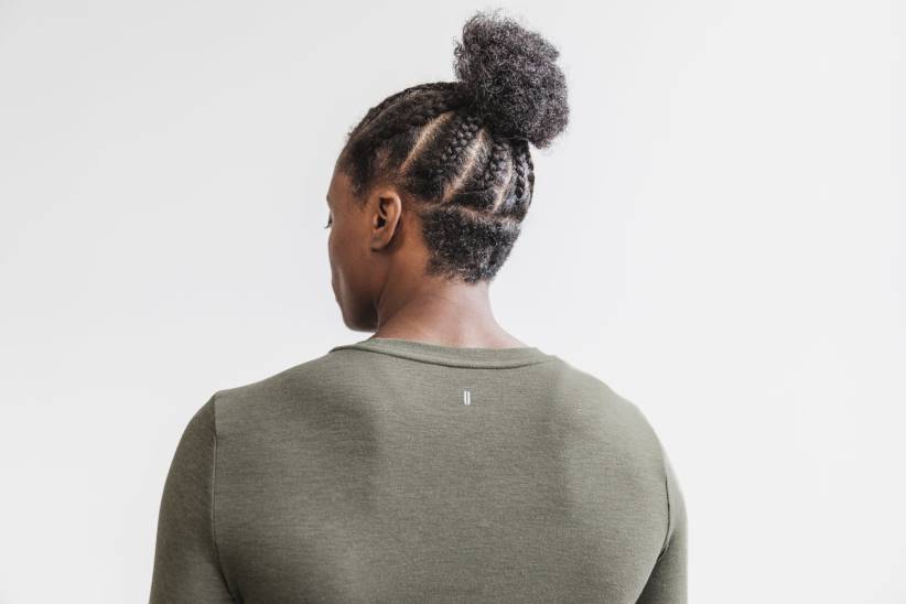 NOBULL 80NJ2379maglietta a maniche lunghe da donna