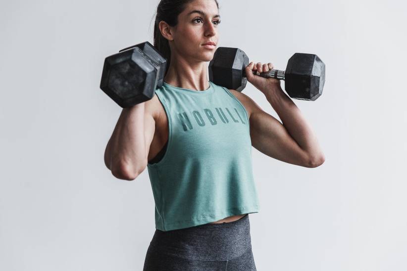 NOBULL 80NJ2394olio per canotta muscolare da donna (colori stagionali).