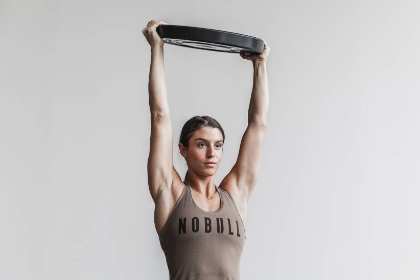 NOBULL 80NJ2403canotta da donna con taglio vogatore (colori classici)