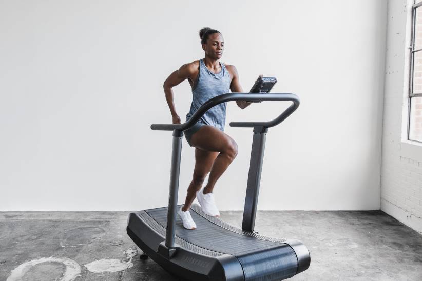 NOBULL 80NJ2454canotta leggera testurizzata da donna (mimetica) costiera