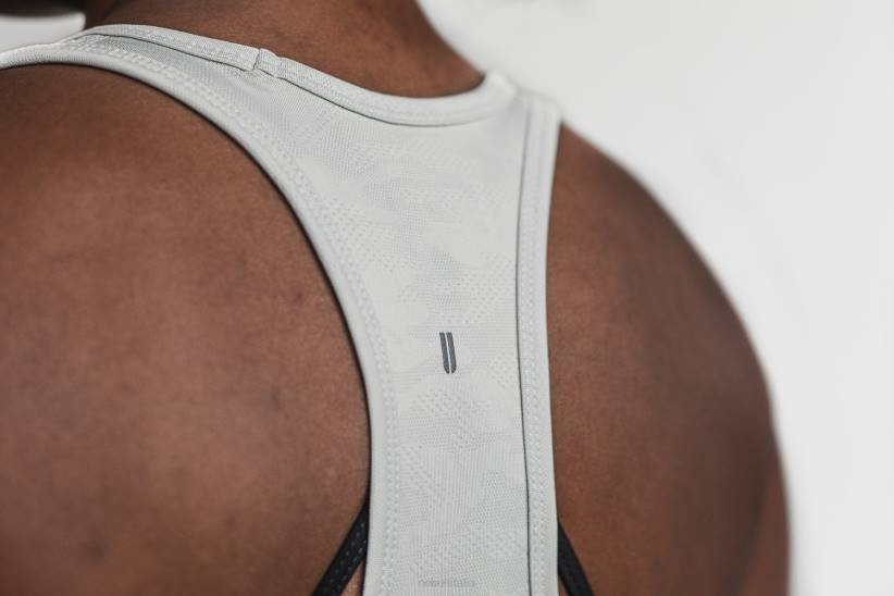 NOBULL 80NJ2456canotta testurizzata leggera da donna (mimetica) Frost