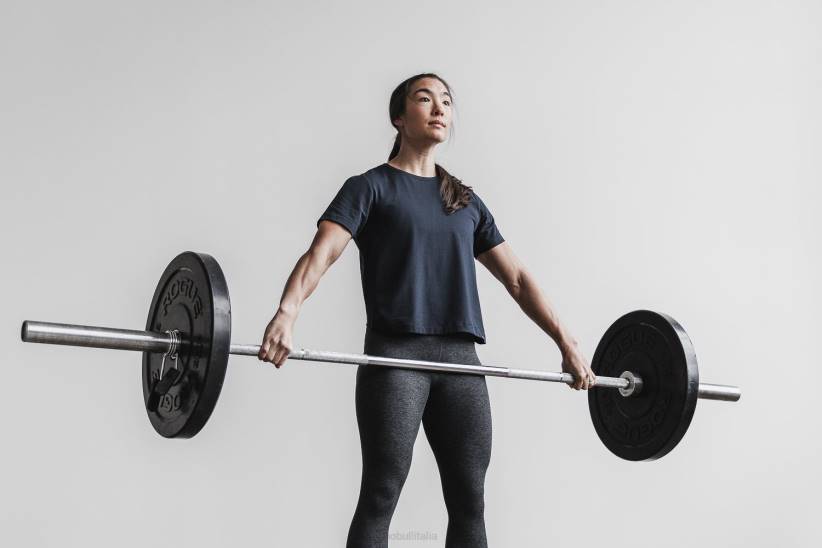 NOBULL 80NJ2468maglietta squadrata leggera da donna