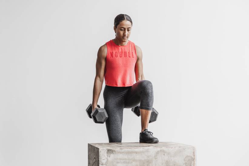 NOBULL 80NJ2474canotta muscolare da donna (tutti amano) rossa