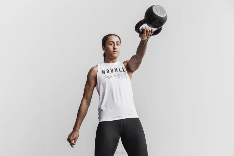 NOBULL 80NJ2478canotta a collo alto da donna (tutto amore)