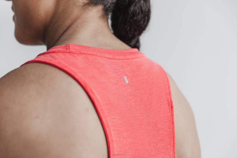 NOBULL 80NJ2479canotta a collo alto da donna (all love) rossa