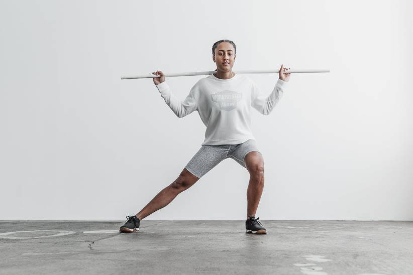 NOBULL 80NJ2491felpa girocollo wodapalooza da donna