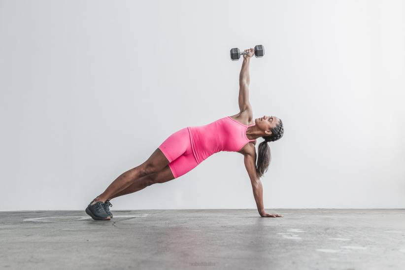 NOBULL 80NJ2497canotta (costina neon) rosa