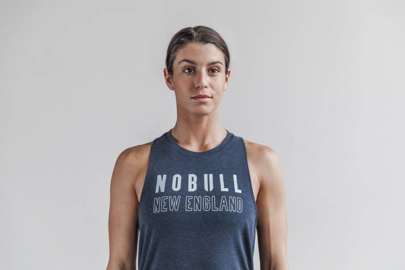 NOBULL 80NJ2518canotta a collo alto da donna (New England)