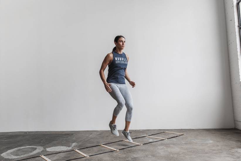 NOBULL 80NJ2518canotta a collo alto da donna (New England)