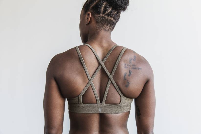 NOBULL 80NJ2522reggiseno sportivo (peluche erica) rock