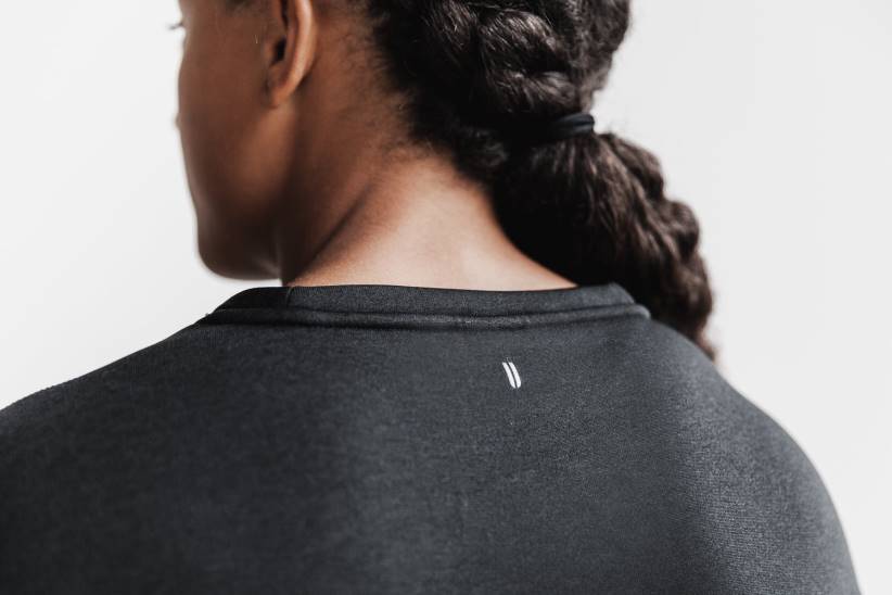 NOBULL 80NJ2547felpa girocollo da donna