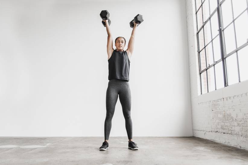 NOBULL 80NJ2562maglietta senza maniche dei pesi massimi da donna