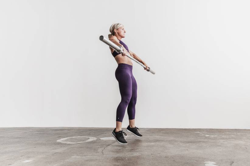 NOBULL 80NJ2589raccolto di media altezza (peluche erica) scuro