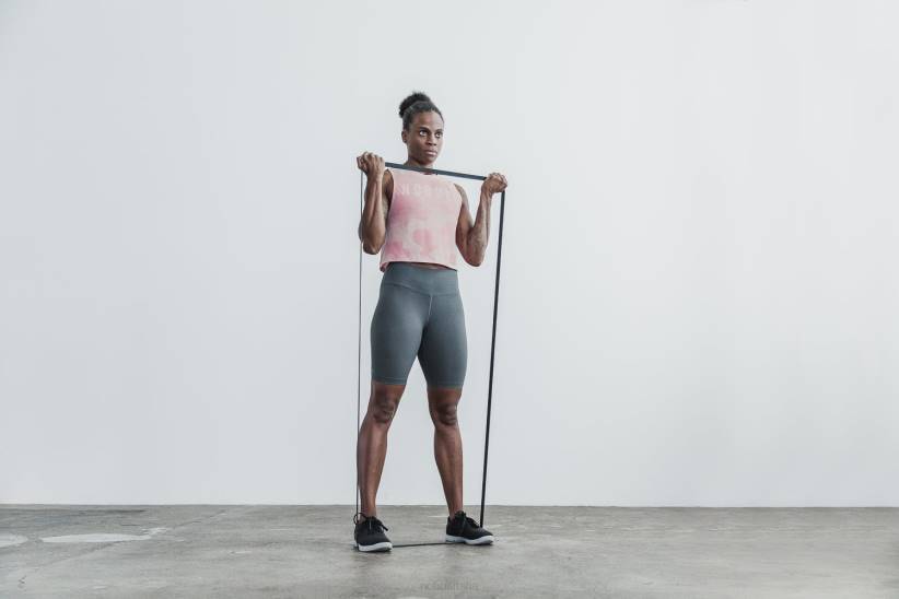 NOBULL 80NJ2607canotta muscolare da donna (mimetica) polverosa