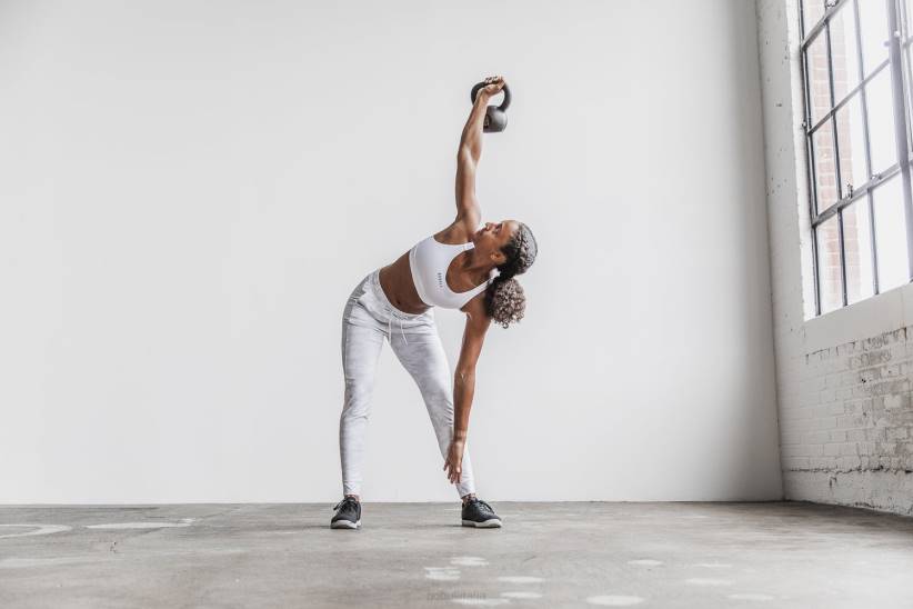 NOBULL 80NJ2612jogger da donna (mimetico) bianco