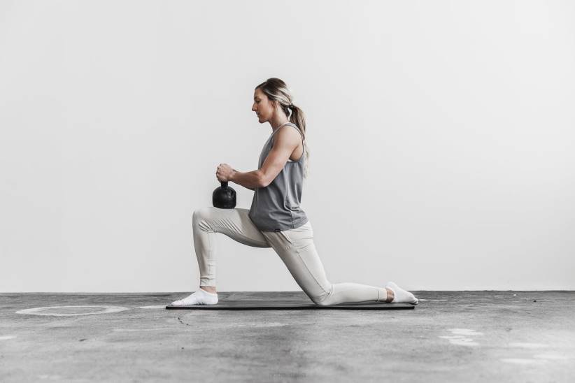 NOBULL 80NJ2619maglietta leggera senza maniche da donna scura