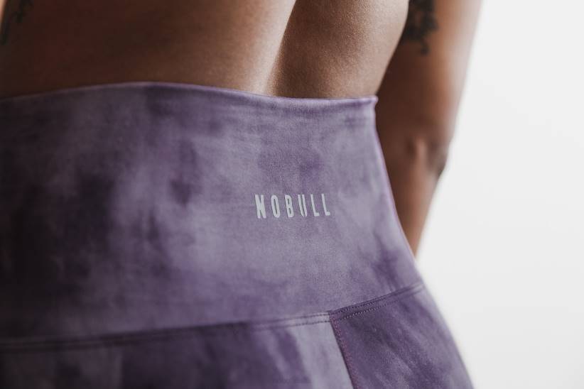 NOBULL 80NJ2648Belladonna con raccolto alto (tie-dye).