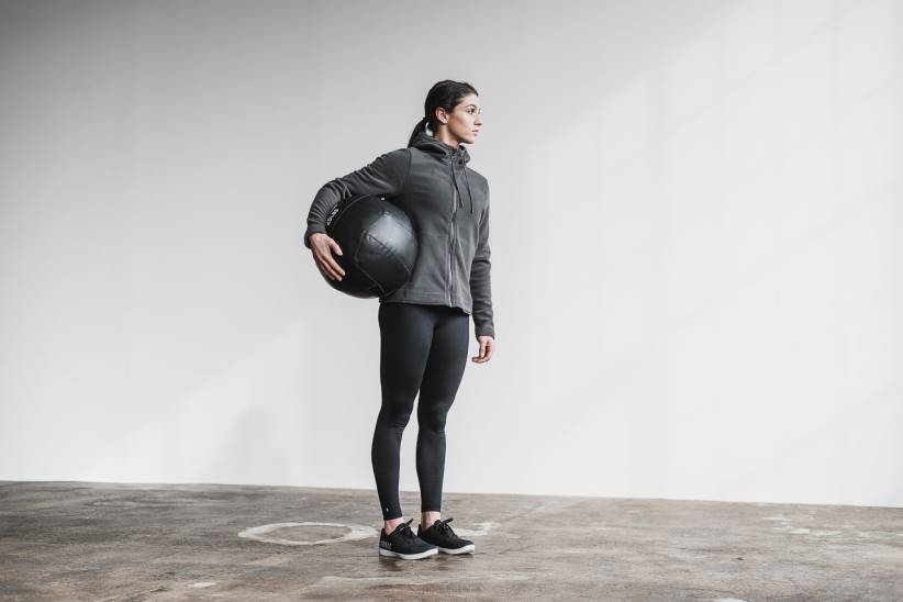 NOBULL 80NJ2664giacca con zip arctica da donna scura