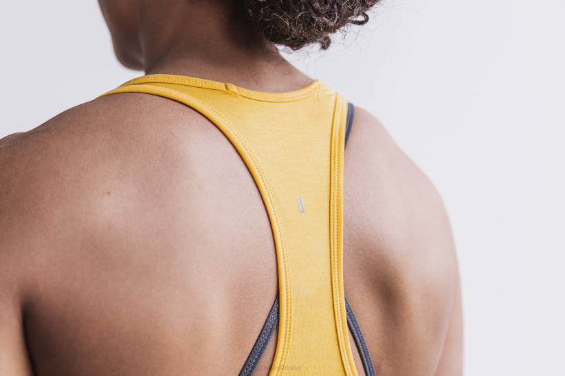 NOBULL 80NJ2667canotta da donna con taglio vogatore (colori vivaci) vintage