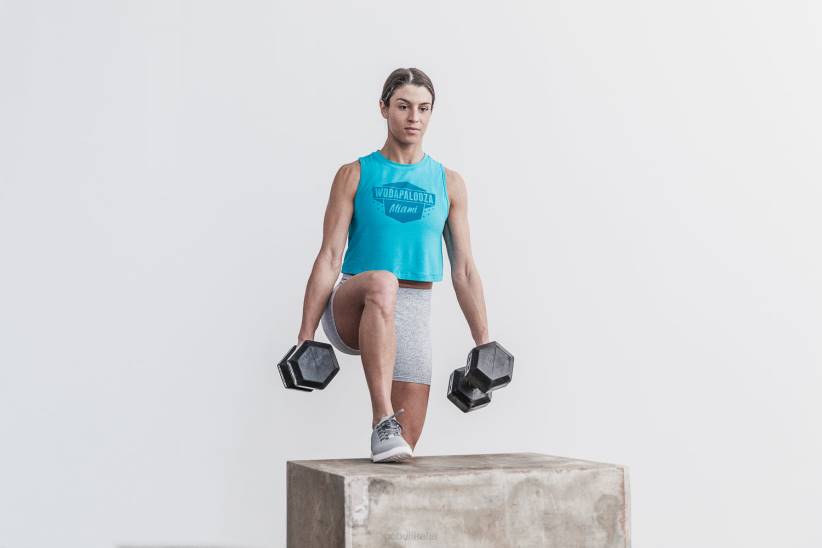 NOBULL 80NJ2711canotta muscolare wodapalooza da donna blu