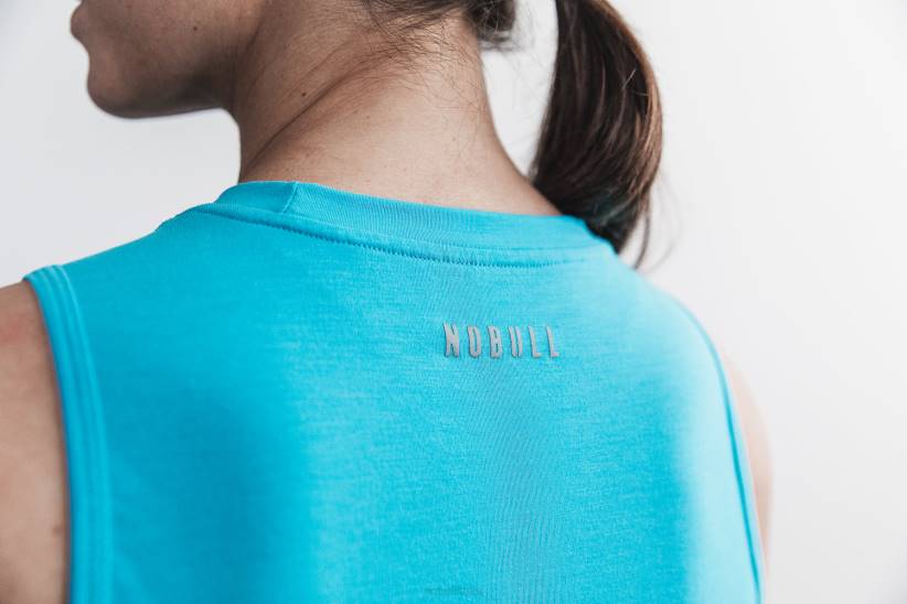 NOBULL 80NJ2711canotta muscolare wodapalooza da donna blu