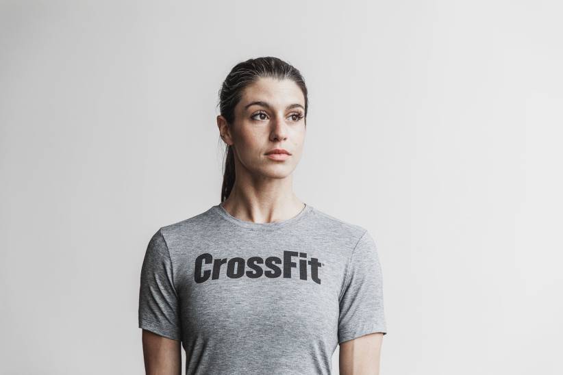 NOBULL 80NJ2713maglietta crossfit da donna grigia