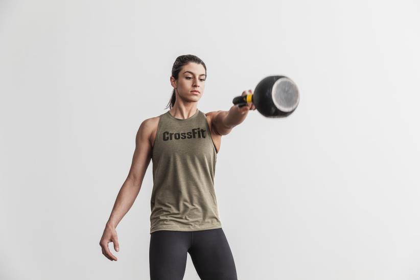 NOBULL 80NJ2741canotta militare a collo alto crossfit da donna