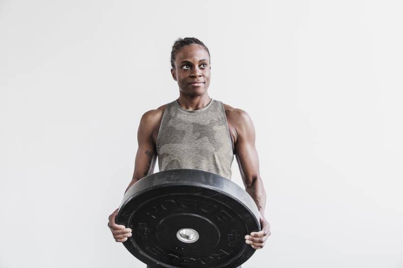 NOBULL 80NJ2756canotta a collo alto da donna (camo)