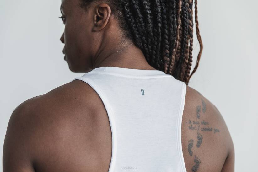 NOBULL 80NJ2759canotta da donna a collo alto (miami palm) viola