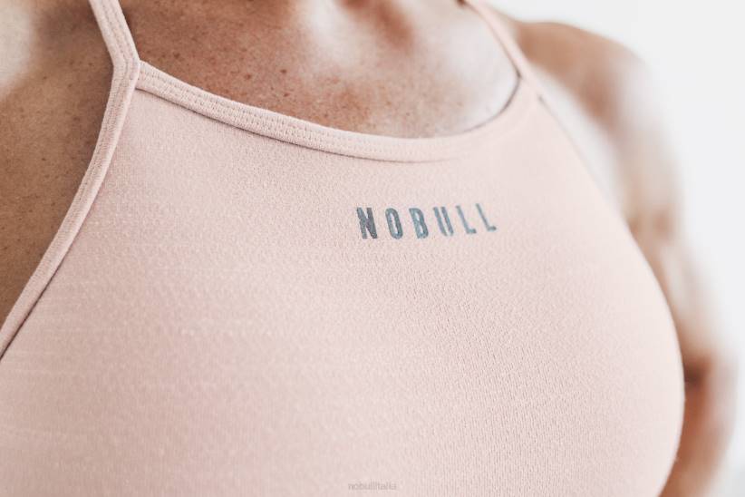 NOBULL 80NJ2768reggiseno sportivo a collo alto (melange) rosa