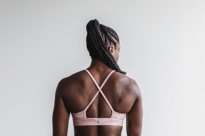 NOBULL 80NJ2772reggiseno sportivo a collo alto (melange) polveroso