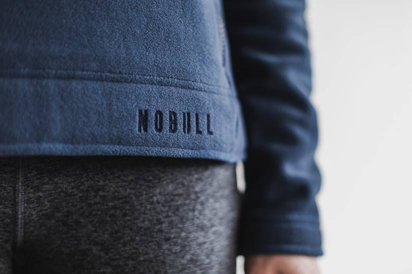 NOBULL 80NJ2805Felpa con cappuccio pullover artico da donna in acciaio