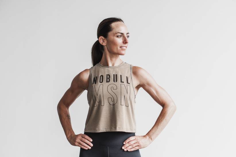 NOBULL 80NJ2831canotta muscolare femminile (Madison) rock
