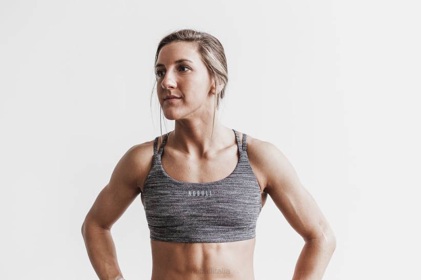 NOBULL 80NJ2843reggiseno sportivo (melange) nero