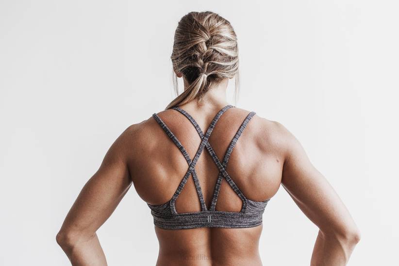 NOBULL 80NJ2843reggiseno sportivo (melange) nero