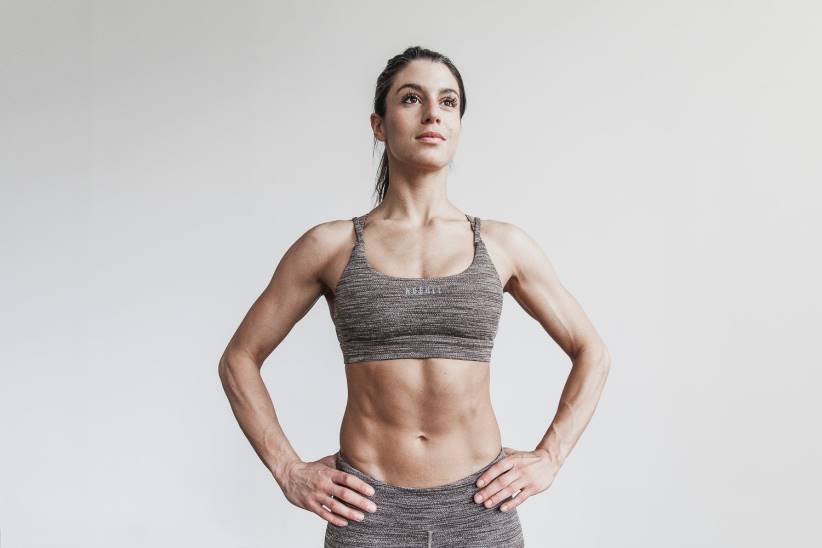 NOBULL 80NJ2844reggiseno sportivo (melange) caffè