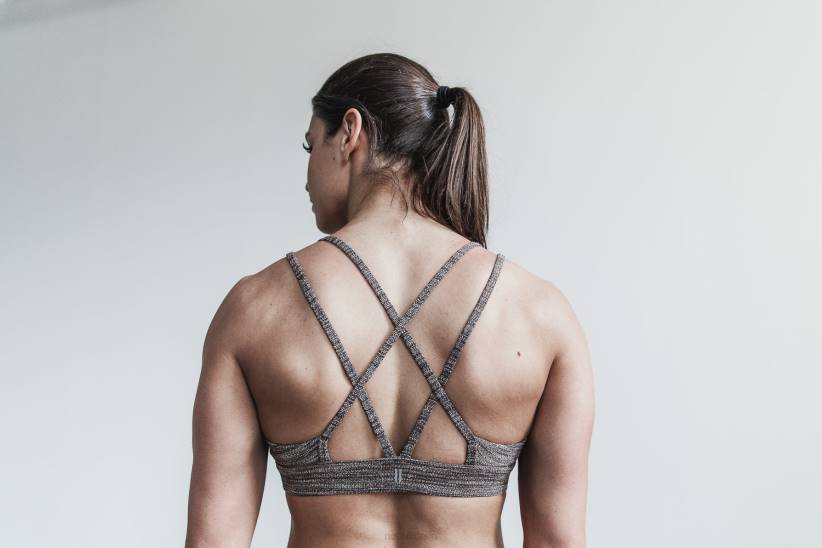 NOBULL 80NJ2844reggiseno sportivo (melange) caffè