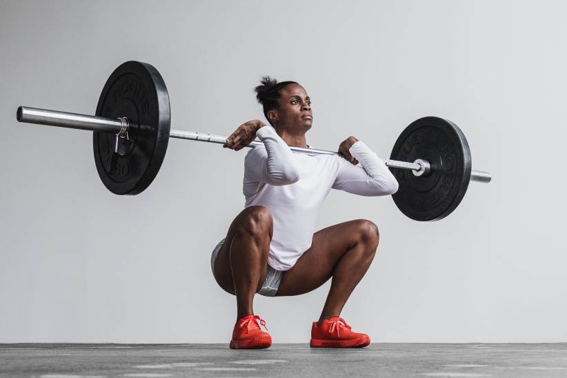 NOBULL 80NJ1581scarpa da ginnastica da donna più rossa