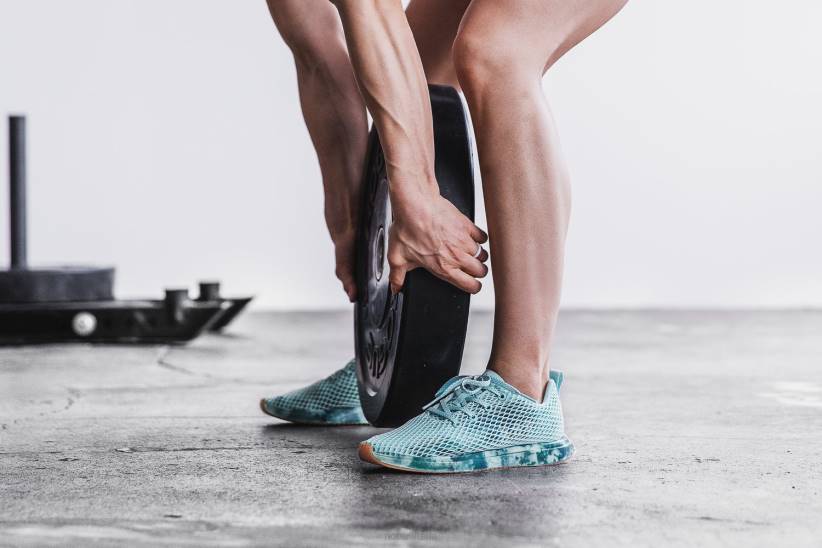 NOBULL 80NJ1590runner da donna in rete color menta