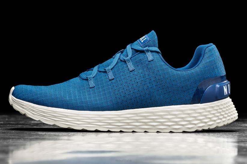 NOBULL 80NJ1600runner da donna in ripstop azzurro