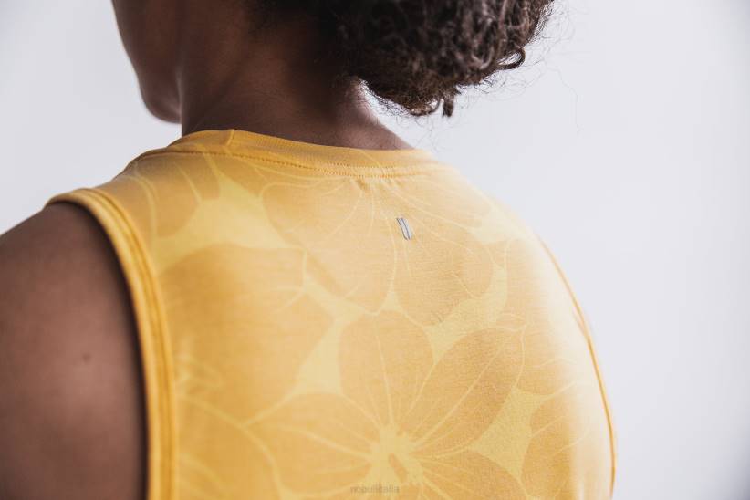 NOBULL 80NJ1799canotta muscolare da donna (ibisco) vintage