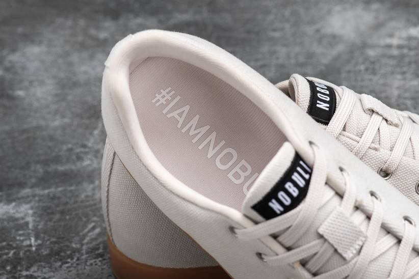 NOBULL 80NJ1241sneaker da donna in tela avorio