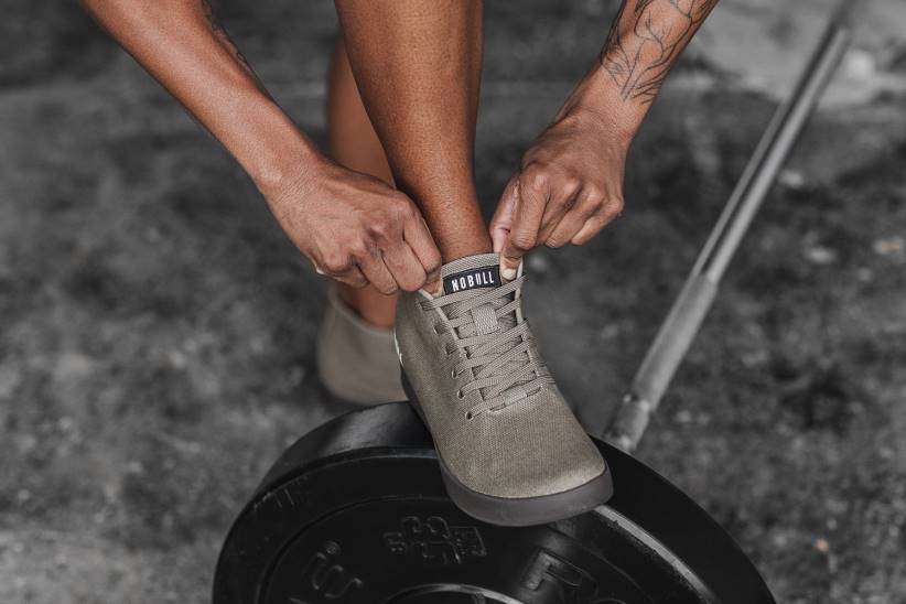 NOBULL 80NJ1293scarpe da ginnastica medie in tela da donna rock