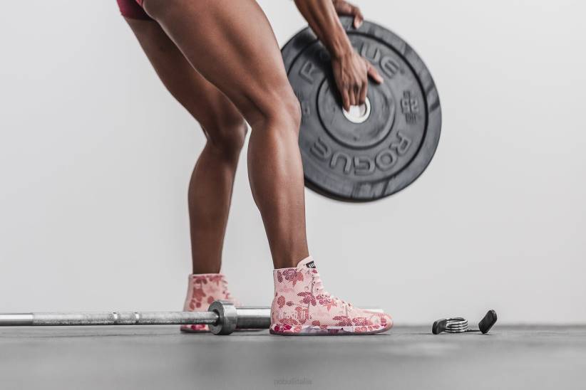 NOBULL 80NJ1298scarpe da ginnastica alte da donna blush