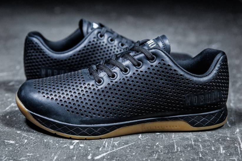 NOBULL 80NJ1358scarpa da ginnastica da donna in pelle di gomma