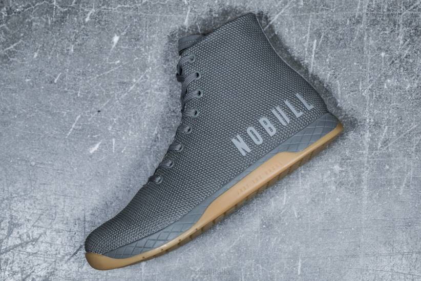 NOBULL 80NJ1375scarpe da ginnastica alte da donna in gomma scure