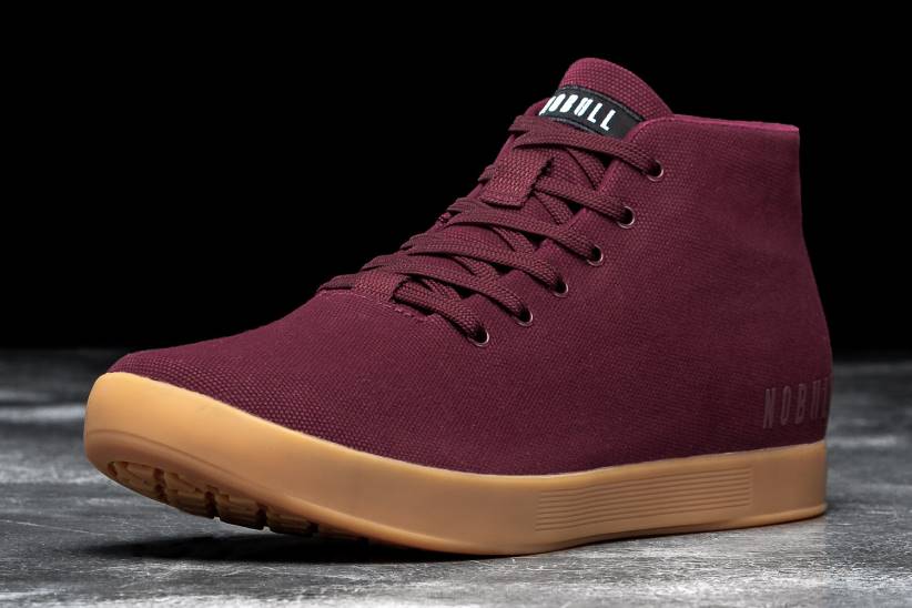 NOBULL 80NJ1432scarpe da ginnastica medie in tela da donna cabernet